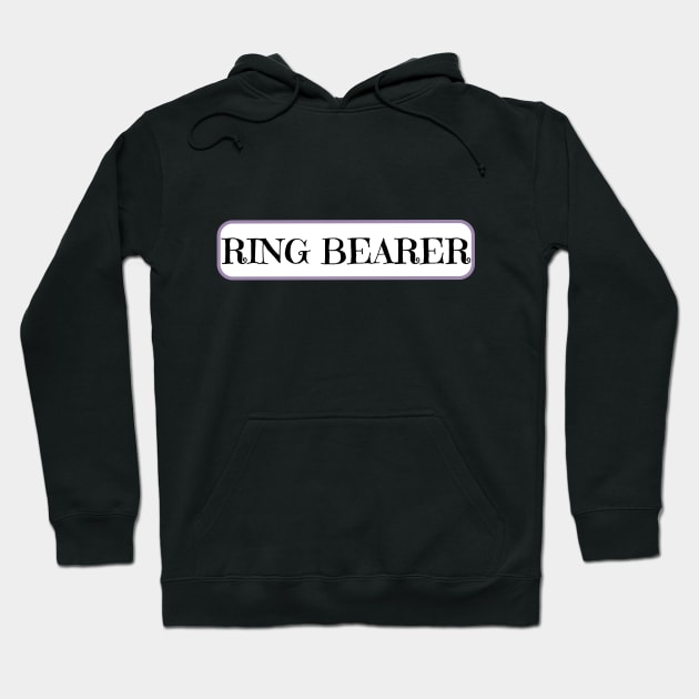 Ring bearer wedding day Hoodie by designInk